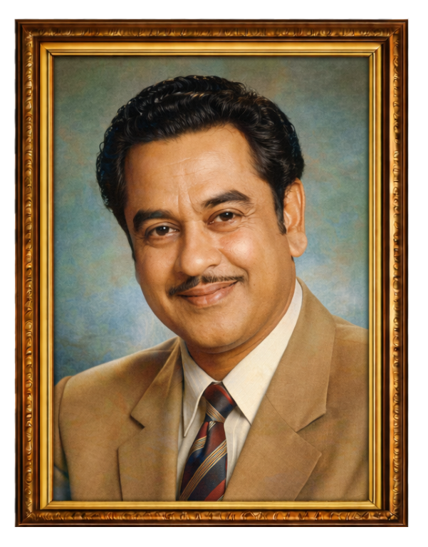 Kishore Kumar Portrait The legend Kamal Ke Sur