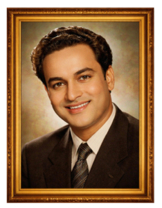 Mukesh Portrait The legend Kamal Ke Sur