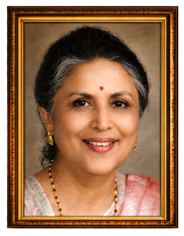 Suman Kalyanpur Indian Singer Portrait Kamal Ke Sur