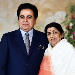 Dilip Kumar Lata Mangeshkar together