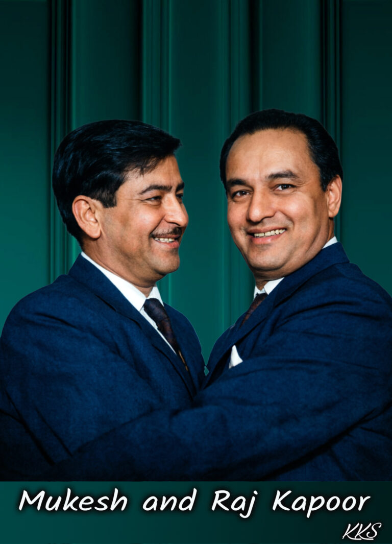 mukesh singer raaj kapoor together