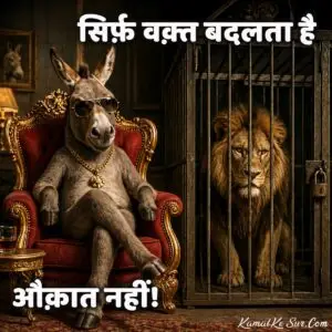 Hindi meme donkey and lion Funny Hindi Meme