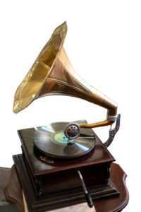 gramophone record player retro