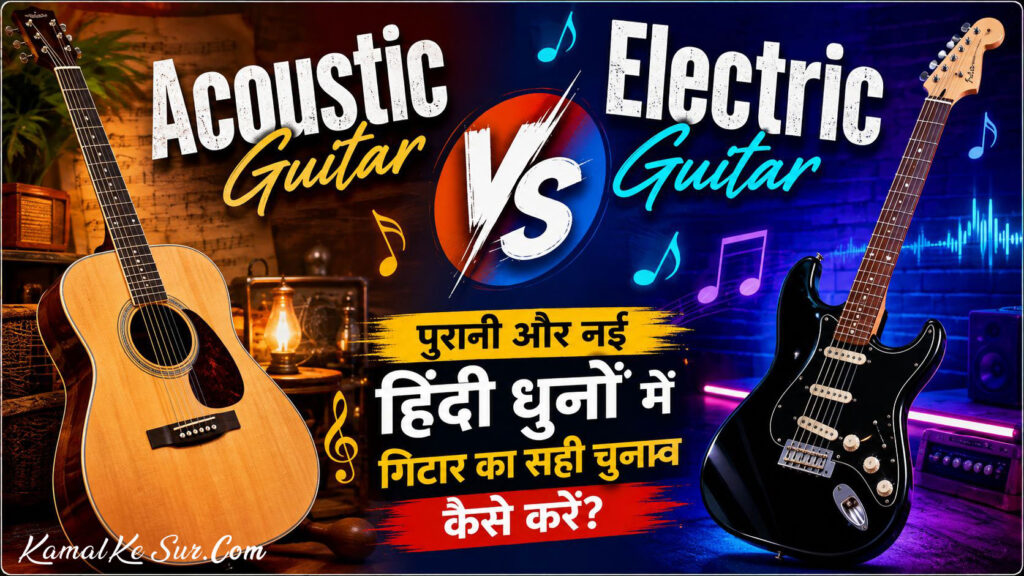 Acoustic Guitar vs Electric Guirar