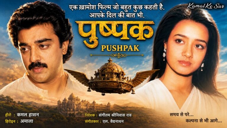 Pushpak Kamal Haasan, amala poster